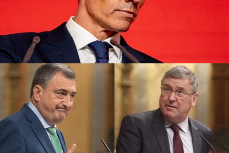 El ultimátum del PNV: o Sánchez reacciona… o se queda solo.HH