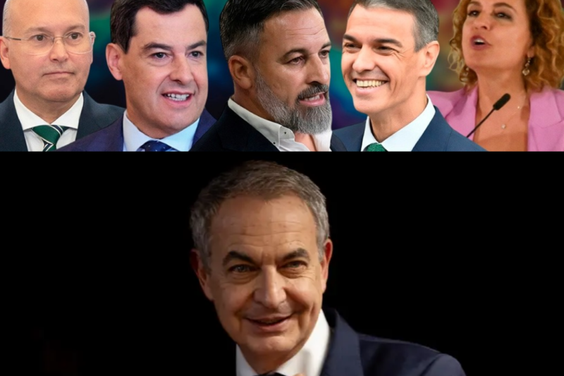 ZAPATERO ARRASA EN JAÉN: EL “GOLPE DEFINITIVO” CONTRA MORENO BONILLA Y TELLADO QUE SACUDE A TODA ESPAÑA.