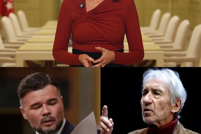 SACRISTÁN CRUZA LA LÍNEA: DEFENSA INESPERADA A RUFIÁN Y UN MENSAJE OCULTO QUE SALPICA A AYUSO.