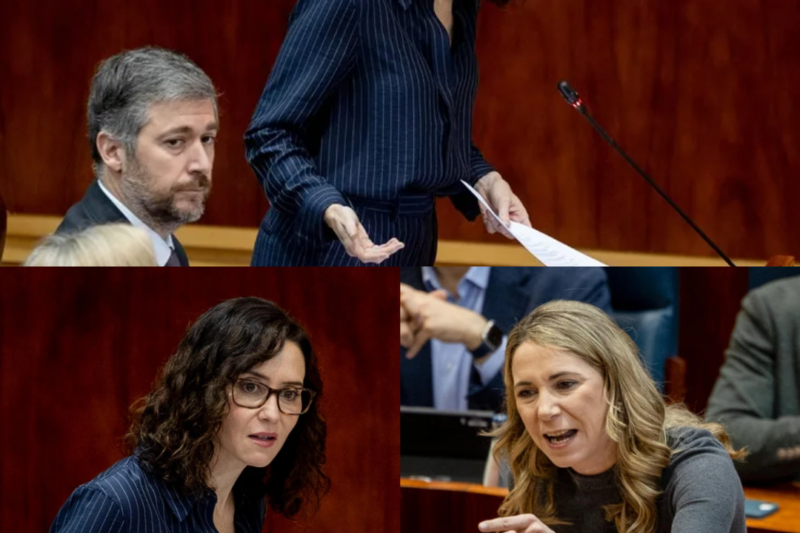 La presión política volvió a caer sobre Ayuso con toda su fuerza. La oposición la arrinconó por sus supuestas “mentiras” sobre el viaje a México, mientras la expresión “ridículo internacional” empezaba a circular con fuerza en el debate público. Las acusaciones crecieron, las versiones chocaron y el escándalo tomó un nuevo impulso. Pero la gran pregunta sigue abierta: ¿qué parte de este viaje se está ocultando realmente?