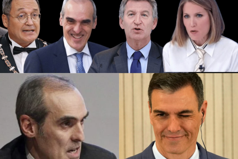 BOMBAZO JUDICIAL: ACUSAN A LUZÓN DE “PACTAR” CON ALDAMA MIENTRAS EL PP SUEÑA CON DERRIBAR A SÁNCHEZ.HH