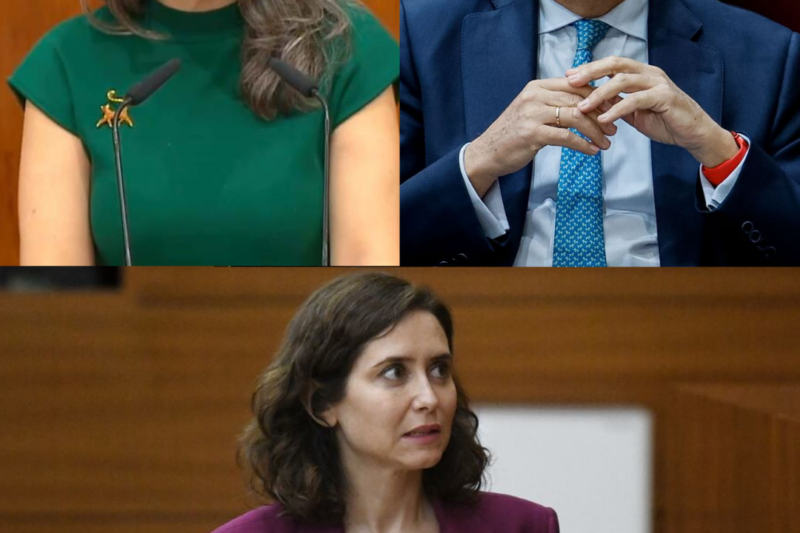 AYUSO ACORRALADA: ESTALLA LA GUERRA TOTAL EN MADRID, BRONCA MONUMENTAL Y ACUSACIONES DE “SAQUEO” A QUlRÓN.HH