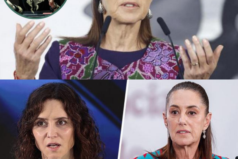 La polémica cruzó fronteras y estalló directamente en redes sociales. Claudia Sheinbaum respondió a Isabel Díaz Ayuso con un mensaje que muchos ya califican como una auténtica “lección de historia”, dejando una ola de reacciones políticas inmediatas. Entre críticas, tensión diplomática y comentarios incendiarios, el choque no dejó de crecer. Pero detrás del enfrentamiento, una pregunta domina ahora el debate: ¿quién salió realmente más golpeado de esta batalla pública?