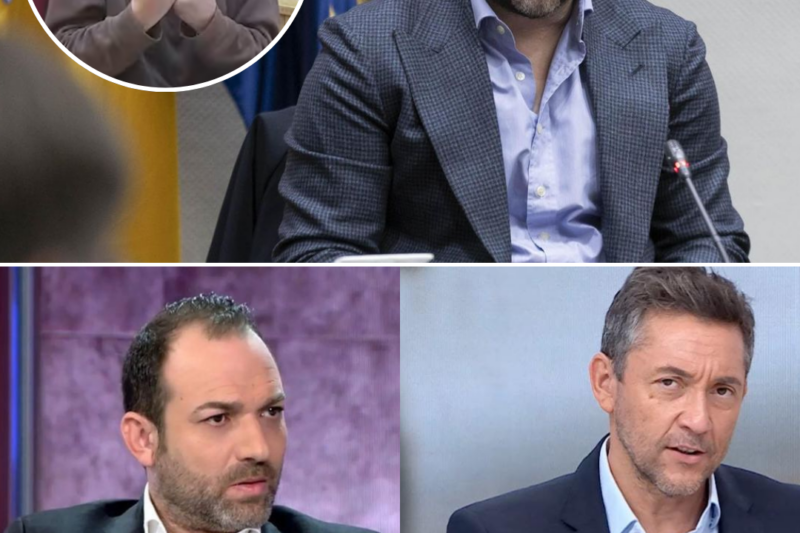 GUERRA TOTAL EN DIRECTO: el hijo de José Luis Ábalos estalla contra Pedro J. Ramírez y Nacho Abad… mientras Javier Ruiz impone orden en una entrevista al borde del colapso.HH