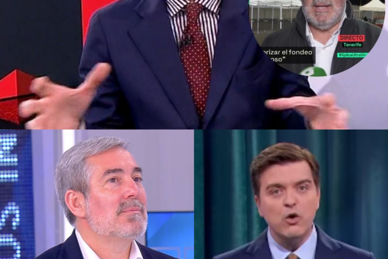 The moment felt too abrupt to ignore. Marc Giró was in the middle of his interview on ‘La Sexta Xplica’ when the program suddenly switched live to Fernando Clavijo, leaving Giró visibly stunned and the audience scrambling for answers. The silence, the timing, and the confusion instantly sparked suspicion. Was it just live TV chaos… or was something deliberately cut short?