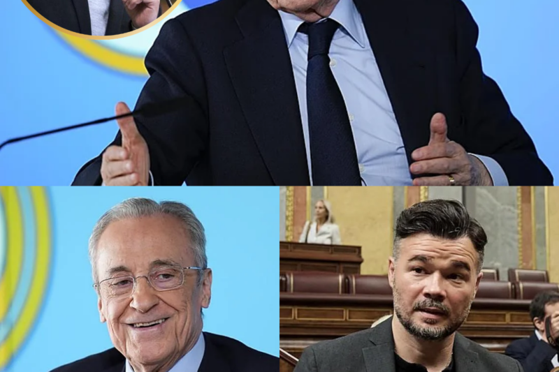 Rufián no necesitó un discurso extenso para avivar las redes sociales. Una sola frase bastó para convertir la rueda de prensa de Florentino Pérez en un arma política que se difundió con rapidez e ironía. Lo que parecía una comparecencia normal terminó con un golpe devastador, dejando más preguntas que respuestas.