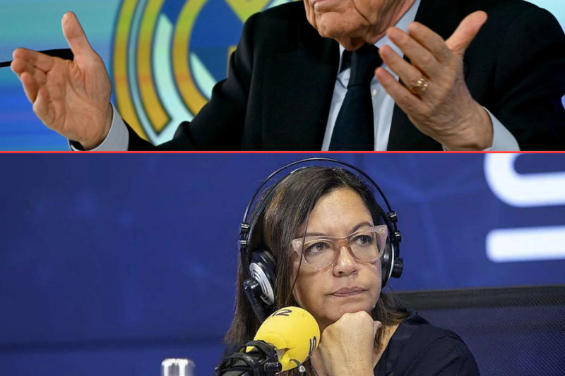 Àngels carga contra Florentino Pérez: “Incapaz de hilar un discurso más allá de su prepotencia y machismo”.HH