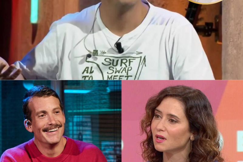 El comentario de Grison en “La Revuelta” sobre Ayuso y su viaje a México ha terminado convirtiéndose en una auténtica bomba viral. Lo que parecía una broma más dentro del programa provocó una reacción inmediata en redes sociales, abrió un nuevo frente de polémica y dejó al plató entre carcajadas incómodas y sorpresa total. El vídeo no deja de compartirse y el revuelo sigue creciendo a cada hora.