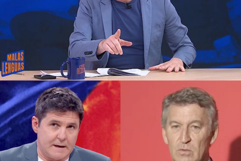 Silencio. Cámaras. Y una línea clara. Jesús Cintora se pronuncia en el programa Malas Lenguas Noche contra la campaña de Alberto Núñez Feijóo contra RTVE. Una declaración breve… pero con consecuencias significativas.
