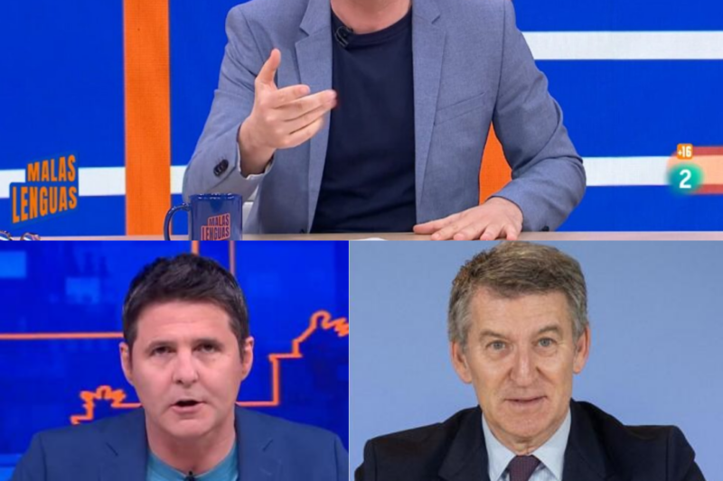 Una sola frase. Y todo el estudio quedó en silencio. Jesús Cintora respondió en el programa Malas Lenguas Noche a las críticas de Alberto Núñez Feijóo a RTVE. Breve, contundente… y con un mensaje que trascendió cualquier momento.