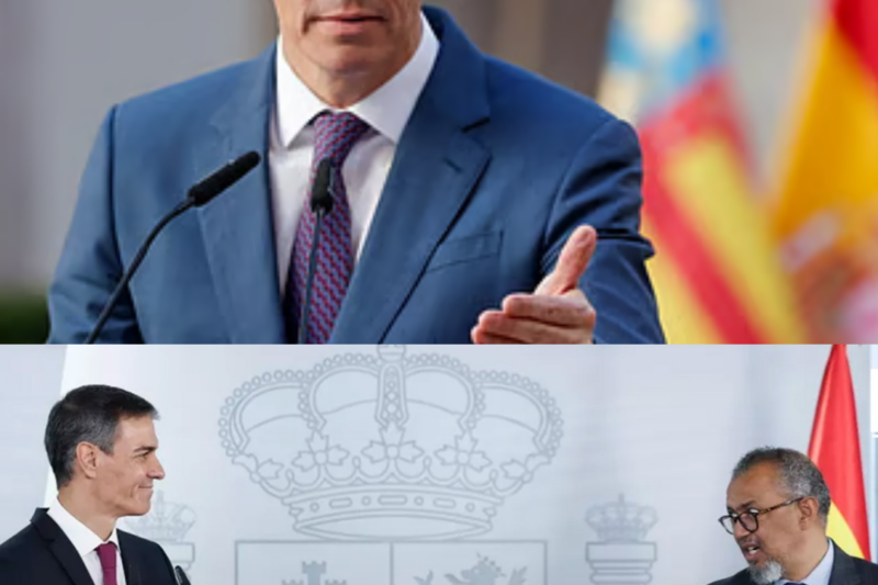 SÁNCHEZ SE VISTE DE HÉROE GLOBAL | La Moncloa convierte el caso del crucero Hondius en una operación épica junto a la OMS.HH
