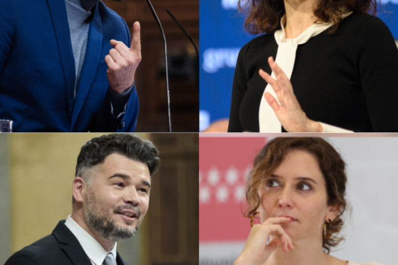 Esta es la respuesta de Gabriel Rufián. Al preguntársele qué debería hacer Ayuso tras dejar la política, lanzó una declaración directa y mordaz que se viralizó en redes sociales en cuestión de minutos. Le siguió un torrente de reacciones, y el video se viralizó casi de inmediato, convirtiéndose en otro importante enfrentamiento político y mediático.