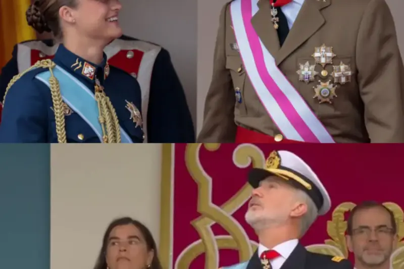 El primer desfile de Leonor quedó eclipsado por un incidente inesperado que sacudió toda la ceremonia