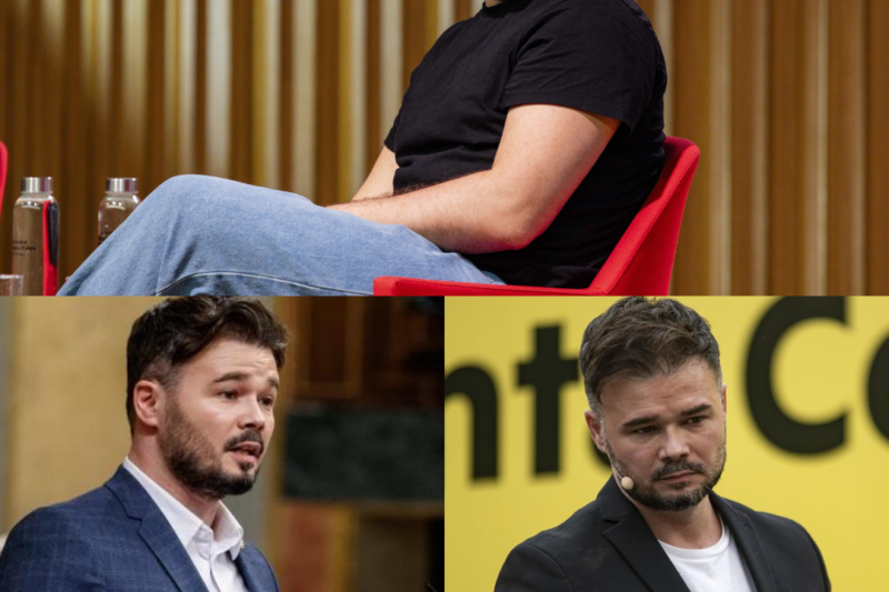 Rufián fue destituido inesperadamente de su cargo como portavoz del partido ERC. ¿Qué sucedió realmente?