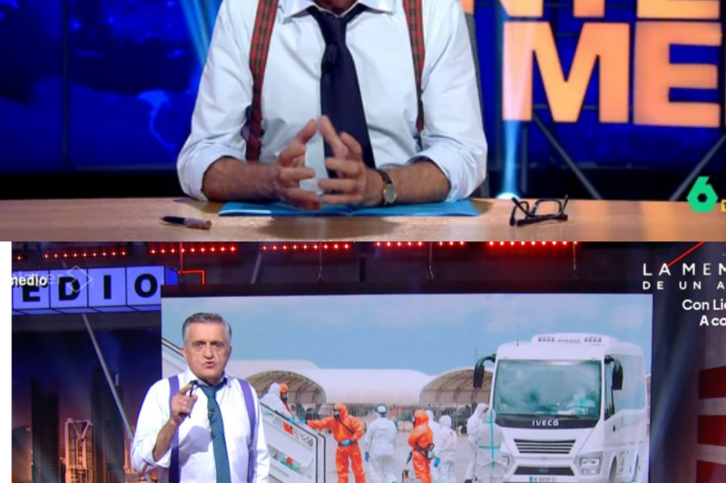 El programa El Gran Wyoming reavivó el debate con unas declaraciones que muchos se sorprendieron al escuchar con tanta claridad en televisión. A medida que se intensificaba la controversia en torno al manejo del brote de hantavirus, el presentador hizo un comentario que resonó de inmediato entre miles de televidentes… Las redes sociales reaccionaron al instante: algunos lo consideraron imperdible y otros lo descartaron como mera retórica vacía.