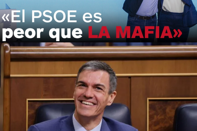 FEIJÓO DESATA LA TORMENTA: “EL PSOE ES PEOR QUE LA MAFIA” Y ACUSA AL SANCHISMO DE HUNDIR LAS INSTITUCIONES.HH