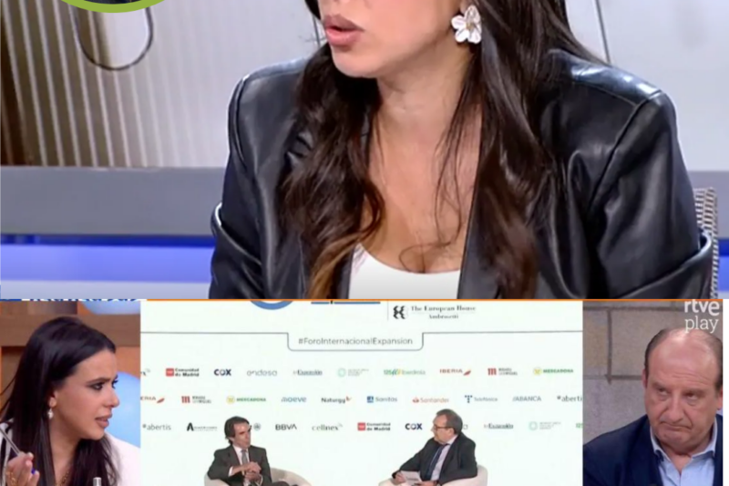 Sarah Santaolalla estalla contra Aznar en televisión y desmonta su discurso más alarmista: “Es un bocazas” |BV