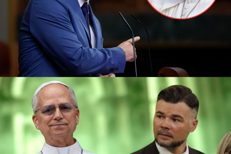 La frase de Gabriel Rufián sobre el Papa León XIV que incendió el Parlamento y desató una tormenta política