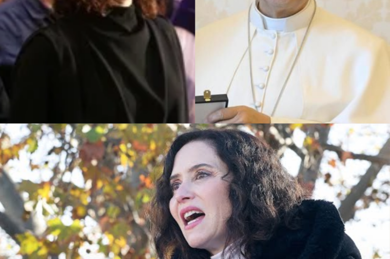 La reacción de Ayuso a la bendición de la Sagrada Familia parecía inocente… hasta que comenzaron las interpretaciones y estalló el debate