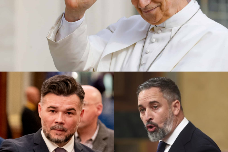 Gabriel Rufián lanza un contundente mensaje sobre el Papa León XIV y reabre un debate que divide a España