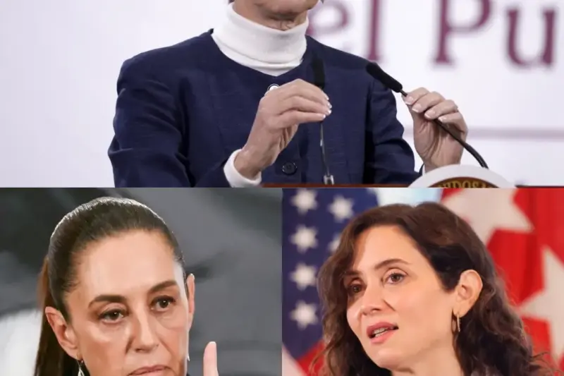 Sheinbaum contraataca y convierte la visita del PP en una pesadilla diplomática: burlas, dardos y una pregunta que deja a Ayuso y Cayetana contra las cuerdas