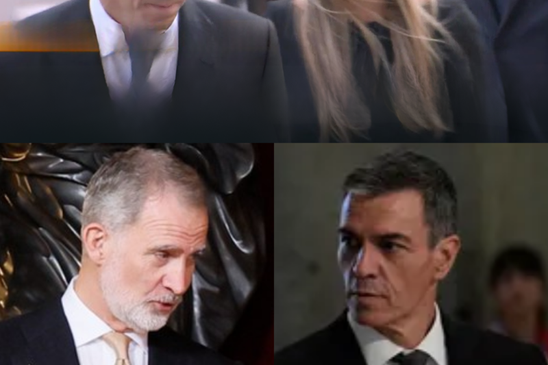 Las cámaras captan un momento entre Sánchez, Begoña y el Rey que hace estallar las especulaciones: lo que parecía protocolo ahora alimenta todas las sospechas