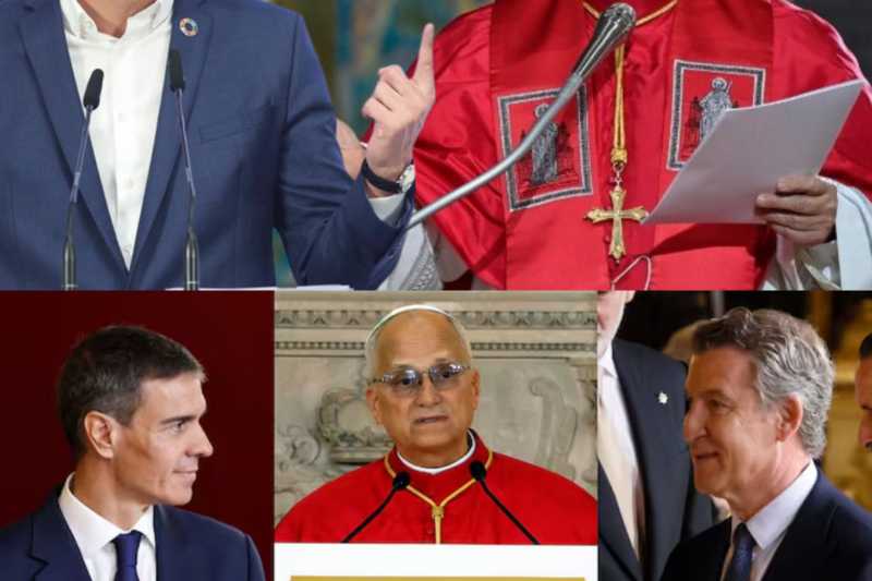 UN MEDIO BRITÁNICO DETECTA LA CLAVE OCULTA DEL DISCURSO DE LEÓN XIV: EL MENSAJE QUE SITUÓ A SÁNCHEZ EN EL CENTRO DE UN DEBATE GLOBAL Y DESATÓ UNA OLA DE INTERPRETACIONES INTERNACIONALES