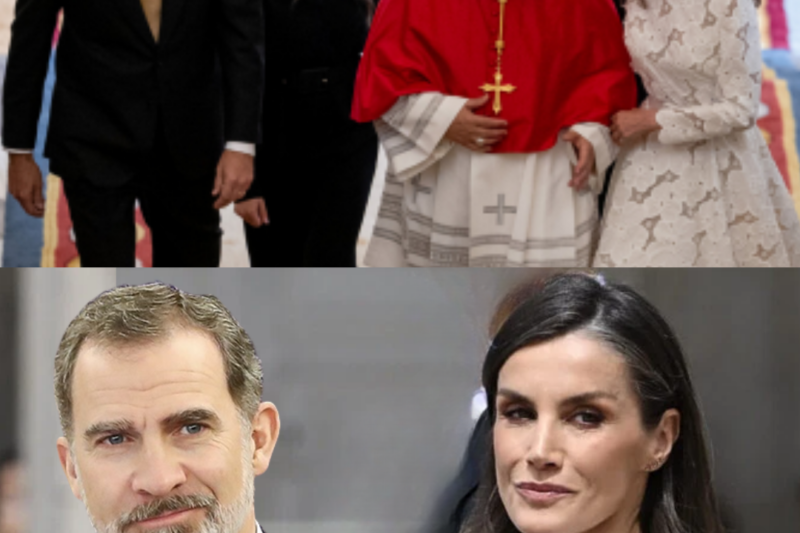 La arriesgada actuación de Letizia Ortiz durante la visita del Papa desató la furia de Felipe y provocó una gran controversia por su comportamiento.