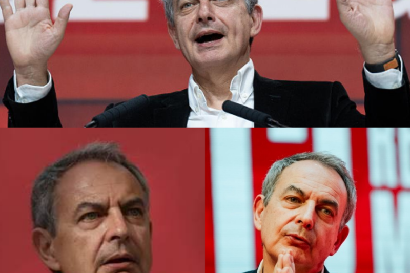 ¡BOMBAZO TOTAL! Lo que acaba de aparecer alrededor de Zapatero deja a todos sin palabras: nadie esperaba que las miradas terminaran apuntando tan cerca